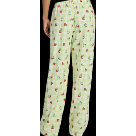 STRAWBERRY SHORTCAKE Checkerboard Cotton Pajama Pants WOMEN’S SIZE XXL 20 NEW - Picture 7 of 7